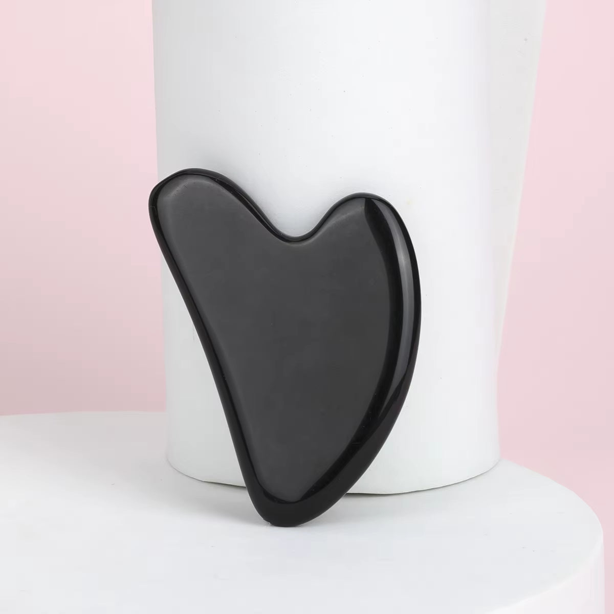 1PC Guasha Massage Natural Stone Jade Scraper Facial Gua Sha SPA Neck Massager Women Portable Face Skin Care Beauty Healty Tool