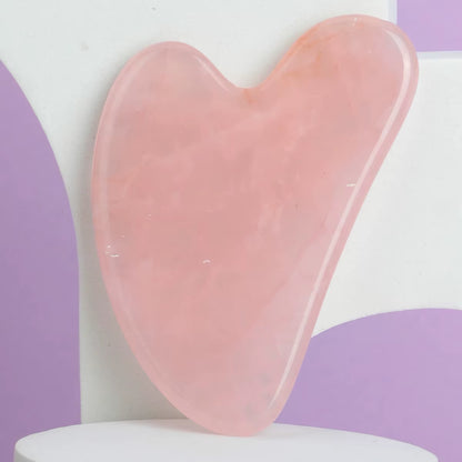 1PC Guasha Massage Natural Stone Jade Scraper Facial Gua Sha SPA Neck Massager Women Portable Face Skin Care Beauty Healty Tool